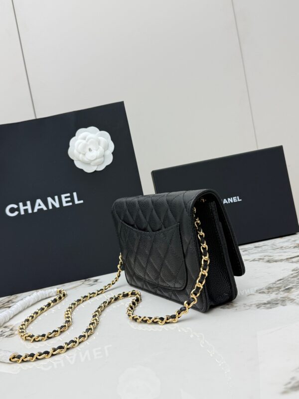 sy_no_8EC9C0072A92BF71AB606C35B4AA85AD_1 Chanel WOC Fortune Bag – Quilted Caviar Calfskin with Gold Chain