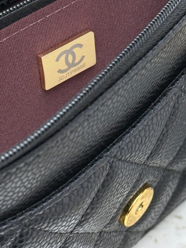 sy_no_8EC9C0072A92BF71AB606C35B4AA85AD_7 Chanel WOC Fortune Bag – Quilted Caviar Calfskin with Gold Chain