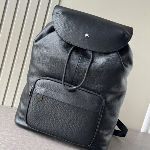 Montblanc-Inspired Business Backpack – Black