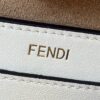Fendi Peekaboo Small Handbag – White Calfskin