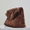 sy_no_8F7A9ABF92664777A513592C89E3D94C_4 YSL Loulou 29cm Shoulder Bag – Brown Suede
