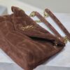 sy_no_8F7A9ABF92664777A513592C89E3D94C_6 YSL Loulou 29cm Shoulder Bag – Brown Suede
