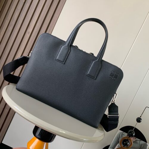 Goya Slim Leather Briefcase