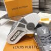 sy_no_905E3339459F06258EA362276D68A499_8 Louis Vuitton LV Trainer Dark Charcoal Grey & White Contrast Sneakers