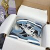 sy_no_905FF48D43903F33CB06BC6121A8EE4F_0 Louis Vuitton LV Skate Blue, Grey & Navy Retro Skate Sneakers