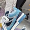 sy_no_905FF48D43903F33CB06BC6121A8EE4F_7 Louis Vuitton LV Skate Blue, Grey & Navy Retro Skate Sneakers