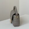 Fendi Baguette Handbag – Gray Lambskin