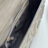 Fendi Baguette Handbag – Gray Lambskin