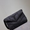 sy_no_907DE7D29CD7E4E725CF31194601A8E8_1 YSL Loulou Puffer Nylon Shoulder Bag – Black