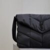 sy_no_907DE7D29CD7E4E725CF31194601A8E8_2 YSL Loulou Puffer Nylon Shoulder Bag – Black