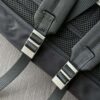 Parachute Nylon & Calfskin Backpack – Black