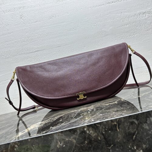 sy_no_912BC44C7654779A24188AFEB448CA9F_0 Celine Soft Triomphe Halfmoon Bag