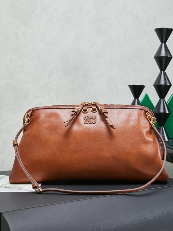 sy_no_9140A5F4972BF0791D4DEBFB6CA27227_0 Miu Miu Shell Backpack Bag