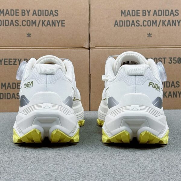 sy_no_92EE5D5F80C78194BAEFD895BB31A63A_2 White, Olive Green & Neon Yellow Professional Trail Running Shoes