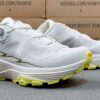 sy_no_92EE5D5F80C78194BAEFD895BB31A63A_6 White, Olive Green & Neon Yellow Professional Trail Running Shoes
