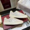 sy_no_93148090A7AF7BDCDB5CF25564ACF6E2_3 Gucci B Sneaker White Lace & Beige Suede – Ivory / Beige