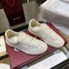 sy_no_93148090A7AF7BDCDB5CF25564ACF6E2_4 Gucci B Sneaker White Lace & Beige Suede – Ivory / Beige
