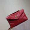 sy_no_946B8444C985AECA51E29E87553D2364_1 YSL Loulou Mini Double-Chain Bag – Red Lambskin
