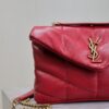 sy_no_946B8444C985AECA51E29E87553D2364_3 YSL Loulou Mini Double-Chain Bag – Red Lambskin