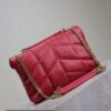 sy_no_946B8444C985AECA51E29E87553D2364_5 YSL Loulou Mini Double-Chain Bag – Red Lambskin