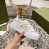 sy_no_94A60A28107BCC0F34BDC67BE07FC15E_2 Gucci Re-Web Cream & Champagne Gold GG Jacquard Platform Sneakers