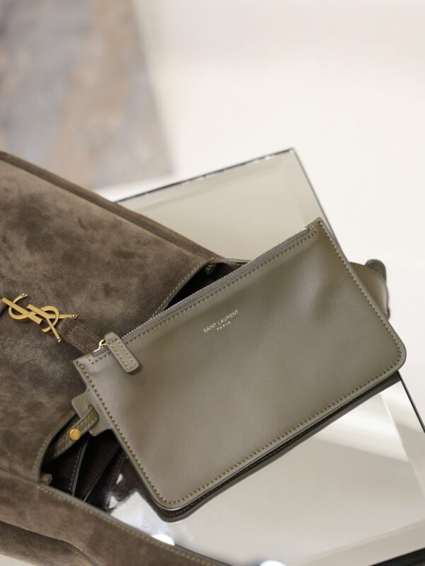 sy_no_94B00344F3508D98FE597BD395D575BD_8 YSL Hobo Crossbody Bag – Olive Green