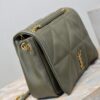 sy_no_9552C0550CC9515EAABC4F6A0A657B04_2 YSL Jamie 4.3 29cm Shoulder Bag – Green Lambskin