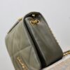 sy_no_9552C0550CC9515EAABC4F6A0A657B04_3 YSL Jamie 4.3 29cm Shoulder Bag – Green Lambskin