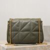 sy_no_9552C0550CC9515EAABC4F6A0A657B04_5 YSL Jamie 4.3 29cm Shoulder Bag – Green Lambskin