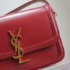 Solferino Box 19cm Bag – Burgundy