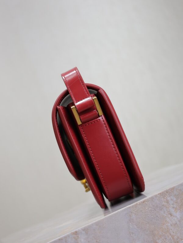Solferino Box 19cm Bag – Burgundy