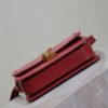 Solferino Box 19cm Bag – Burgundy