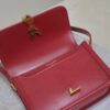 Solferino Box 19cm Bag – Burgundy