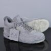 sy_no_96891113D89530EDBC76FA3EE6BD21CC_2 Cool Grey Suede Retro Basketball Sneakers