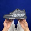 Off-White Out Of Office Black Graphic Low-Top Sneakers