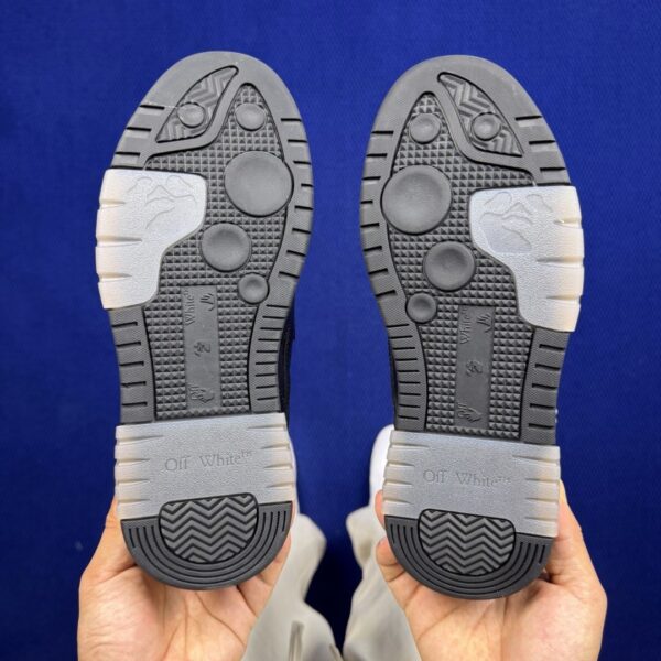 Off-White Out Of Office Black Graphic Low-Top Sneakers