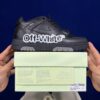 Off-White Out Of Office Black Graphic Low-Top Sneakers