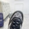 sy_no_97242F78CCCCDA82660A9CC6BB438B20_7 Gucci Re-Web Black & Grey GG Canvas Platform Sneakers