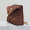sy_no_974AA530FD921AE5C8F2613CCBD05ED5_4 YSL Loulou Mini Double-Chain Bag – Brown Suede