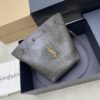 sy_no_9751F543FB0C1B6025A8802D7FDDD19E_4 YSL Cassandre Chain Bucket Bag – Green & Gold
