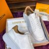 sy_no_9776840670FC1A7017C91BB25F9140EA_3 Louis Vuitton Beverly Hills / Charlie White Embossed Monogram Leather Sneakers