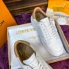 sy_no_9776840670FC1A7017C91BB25F9140EA_4 Louis Vuitton Beverly Hills / Charlie White Embossed Monogram Leather Sneakers