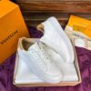 sy_no_9776840670FC1A7017C91BB25F9140EA_5 Louis Vuitton Beverly Hills / Charlie White Embossed Monogram Leather Sneakers