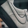sy_no_97FDCA8B4F608D40248BDB0AE6E3BD1B_4 Nike Air Force 1 Low “Grey Suede / Black Sole”