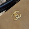sy_no_98021F71323F790F0923A93B2E5945F3_3 Suede & Black Quilted Leather Tote Bag