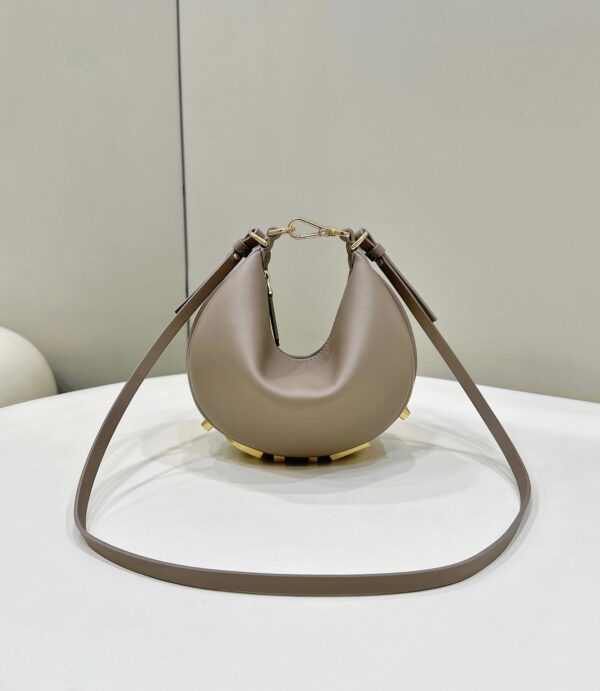 sy_no_987B9EE26A3DE89BF3E9DB1254FC3A16_0 Fendi Graphy Mini Shoulder Bag – Gray
