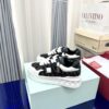 sy_no_98C93395971227C69184BF99B730F828_6 Valentino Garavani One Stud XL Brown VLogo Iconographe Platform Sneakers