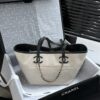 sy_no_98FAD3324EEFDED5BC9B50F47D66353A_1 White Canvas Large Tote Bag