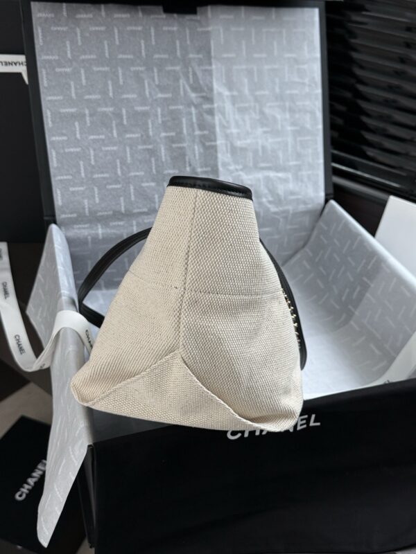 sy_no_98FAD3324EEFDED5BC9B50F47D66353A_3 White Canvas Large Tote Bag