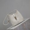 sy_no_9924EBC29CFC0041AB1909943F659D6B_1 Saint Laurent Le 5 À 7 Mini Bucket Bag – Cream White